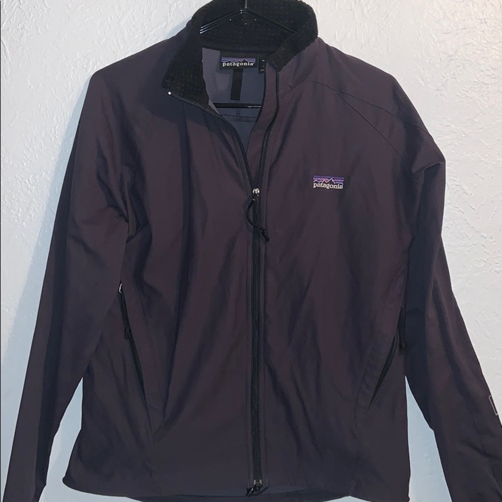 Patagonia Coat Smoke Gray and Black